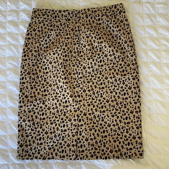 J.Crew No. 2 leopard midi skirt - Picture 5 of 9